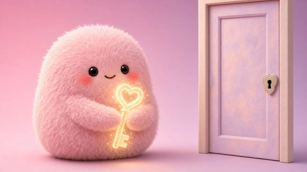 Illustration : une clé et une porte, pour parler de confiance avec Muse