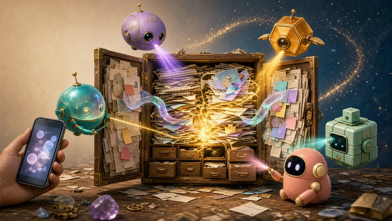 Illustration : jaser avec ma mémoire numérique